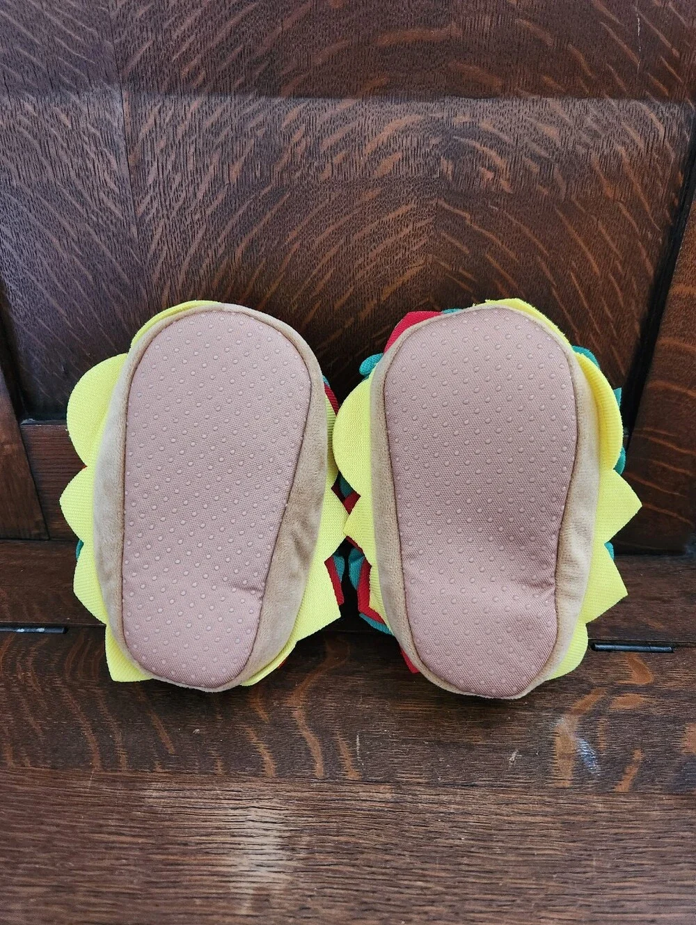 carter's Donut and Hamburger Toddler Slippers